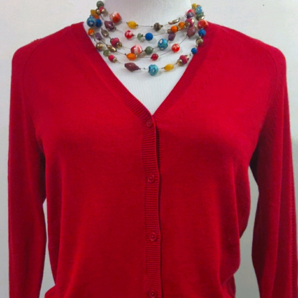 Red Cardigan